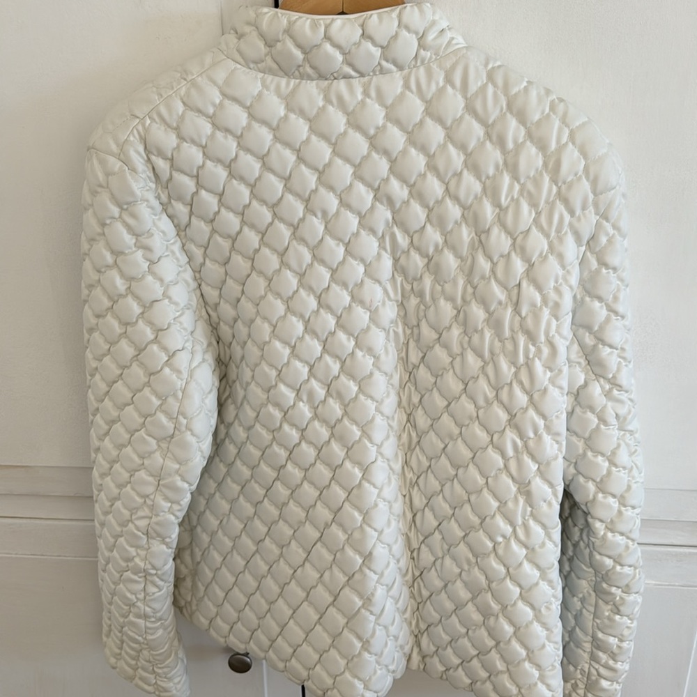 White Bubble Ski Jacket - image 3